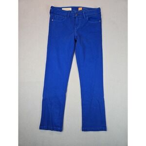 Pilcro and‎ The Letterpress The Stet Crop Jeans Blue Size 26 NWT Anthropologie